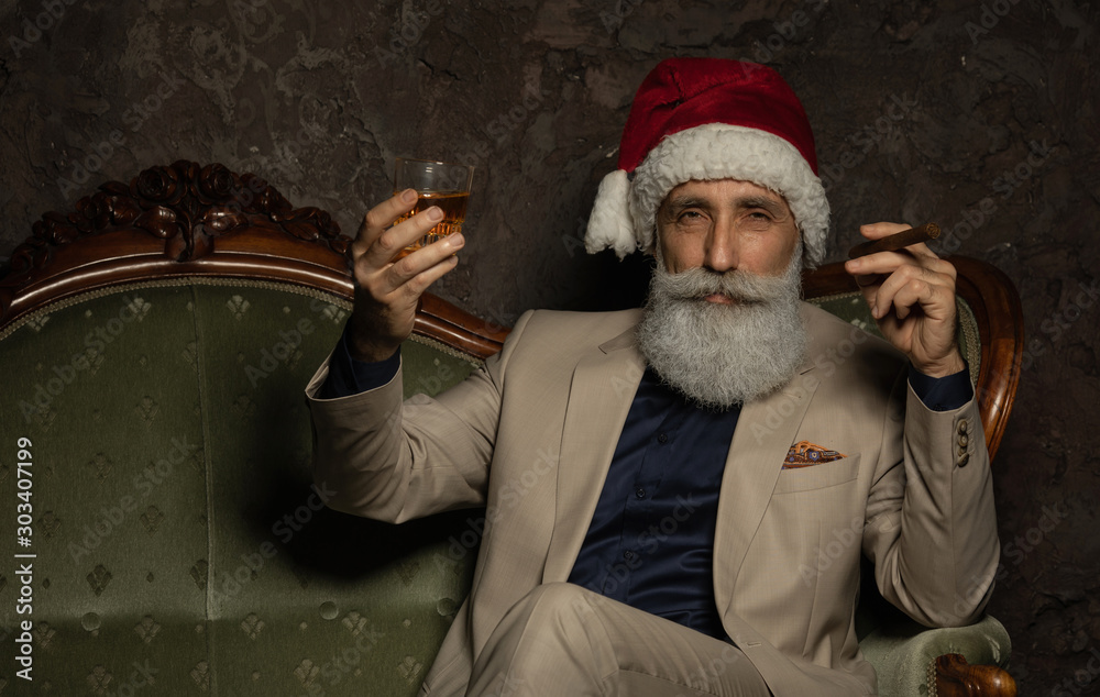 Elegant santa suit hot sale