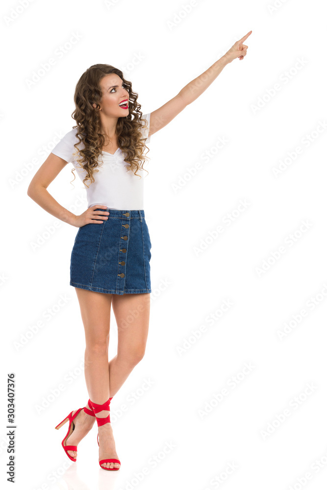 Teen Model High Heels