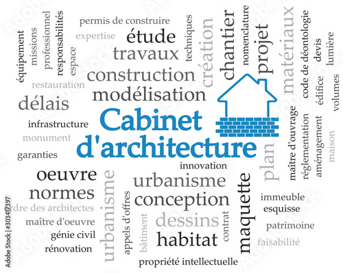 Logo cabinet d'architecture.