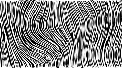 Abstract zebra pattern. Black and white/monochrome graphic background. Print for phone case, pillow, poster, package, textile, wrapping and gift paper.