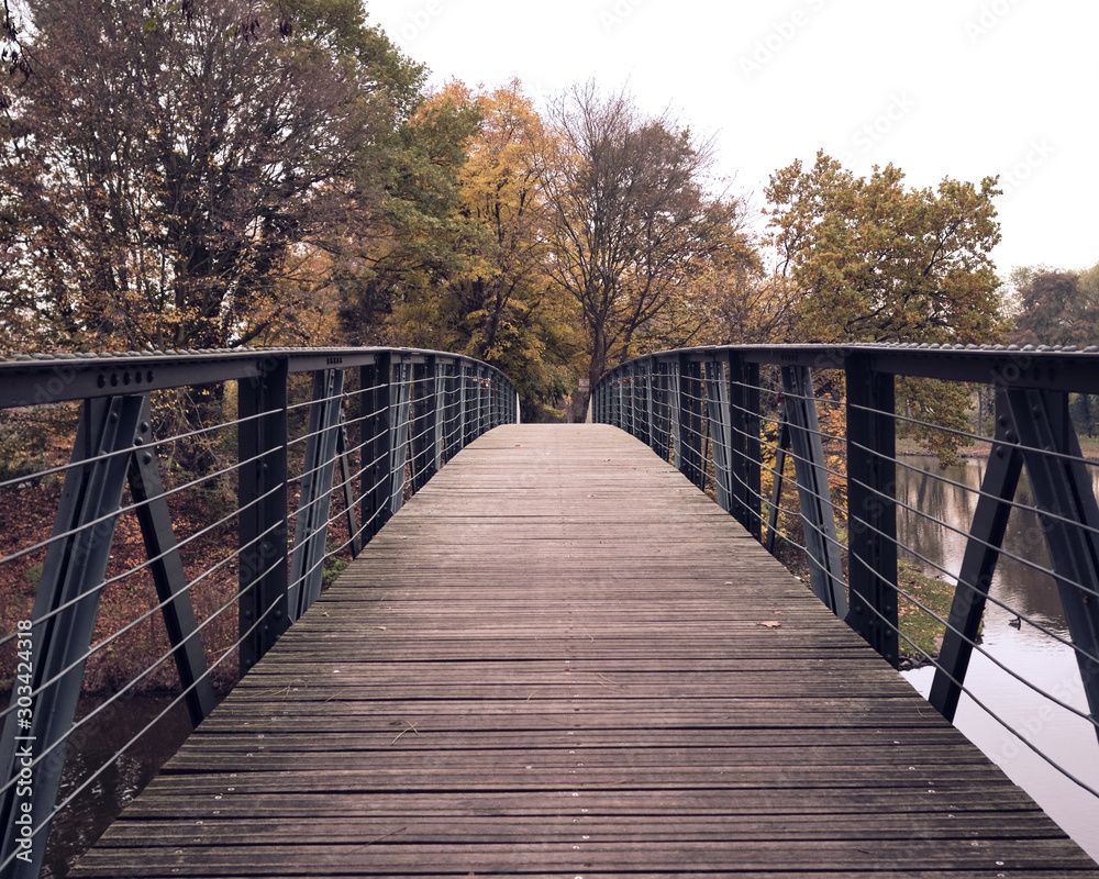 Brücke Herbst