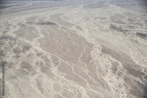 Lines of Nazca seen from above