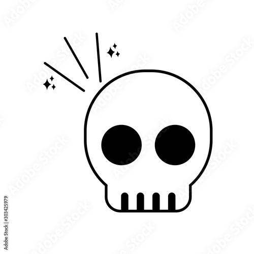 imagination mystery magic line style icon