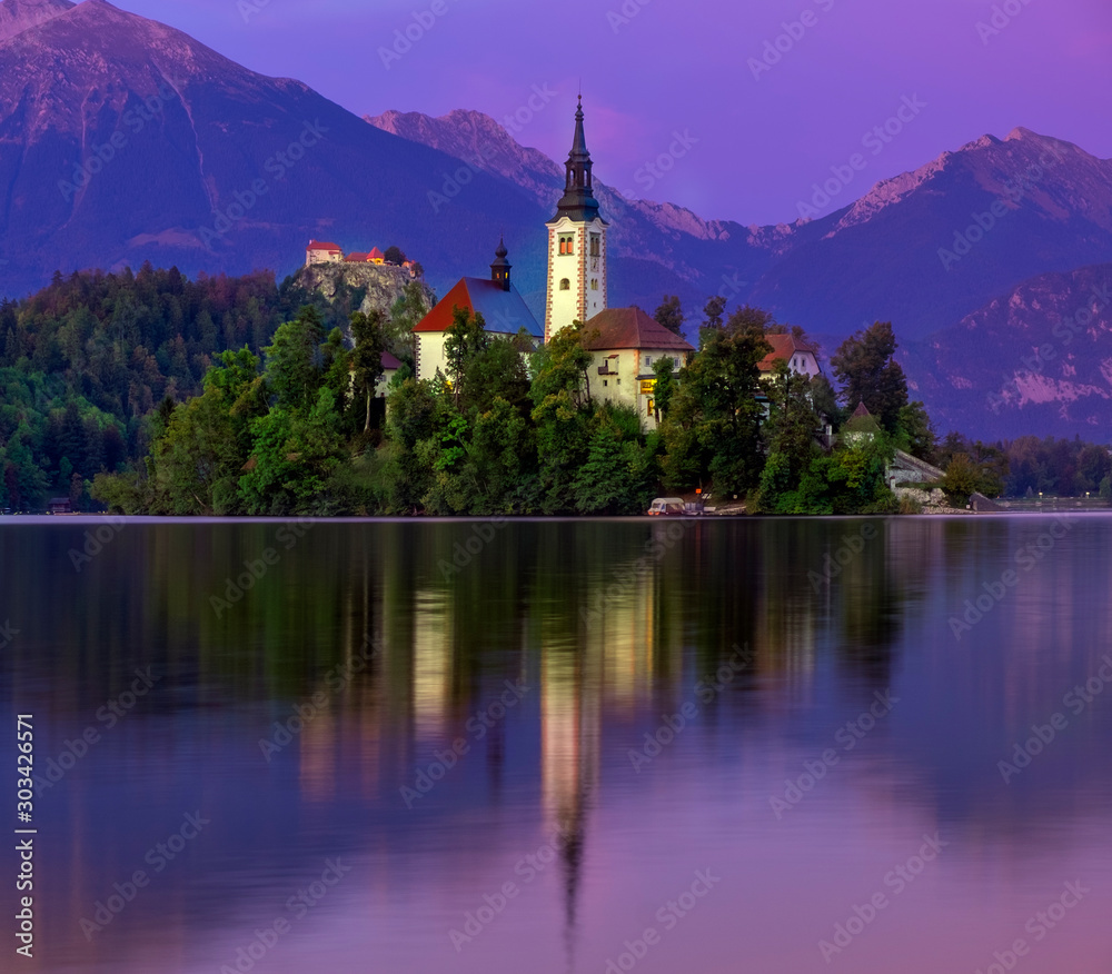 bled castle in slovenia