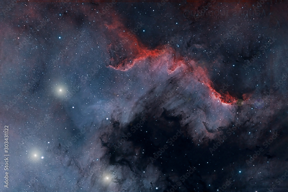 Space nebula with stars in gray colors. Elements of this image were furnished by NASA. Space nebula with stars in gray colors. Elements of this image were furnished by NASA.