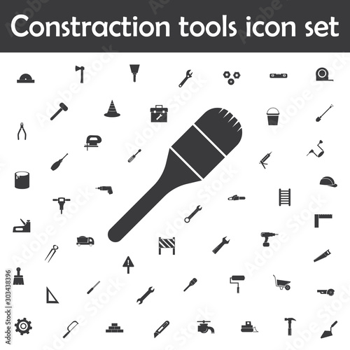 Wheel barrowicon. Constraction tools icons universal set for web and mobile