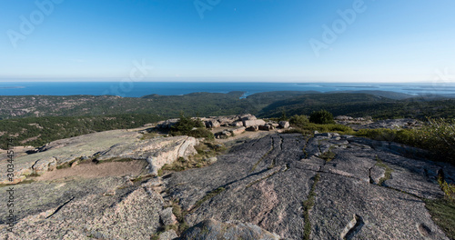 View from the top of Cadillac Mountain, Acadia National Park, Maine, USA
