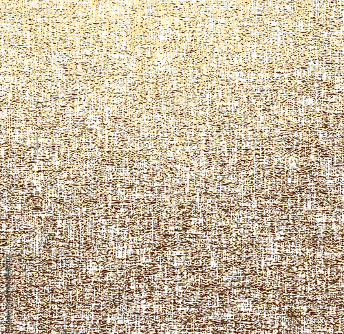 Vector gold fabric background with gold metallic texture. 