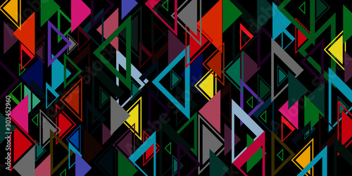 triangle patern wallpaper