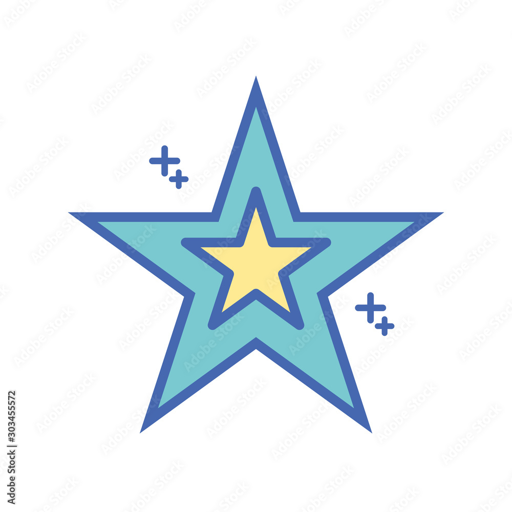 star five pointed fill style icon star five pointed fill style icon