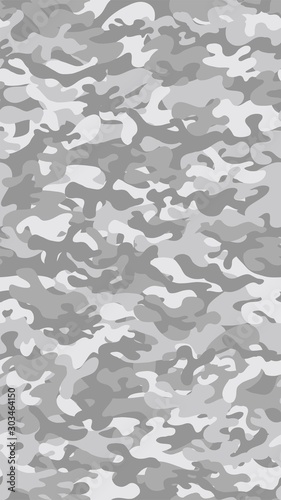 Vertical camouflage background. Seamless pattern.Vector. 縦長迷彩パターン