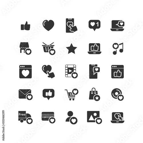 Social Network Like solid i...