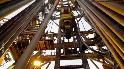 Stock Footage Shale Gas Drilling