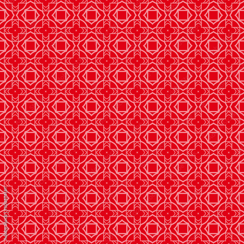 Seamless geometric pattern with modern ornamnet. Vector illustration Seamless geometric pattern with modern ornamnet. Vector illustration