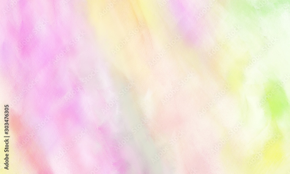 abstract watercolor painted background with misty rose, pale golden rod and pink color and space for text