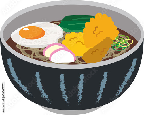 蕎麦イラスト