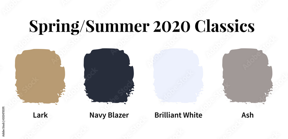 Fotografie Spring/Summer 2020 Classics Color Palette