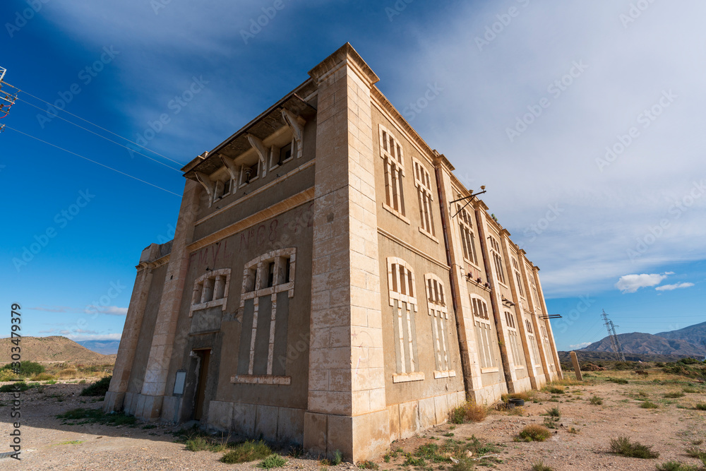 old power station of Santa Fe de Mondujar