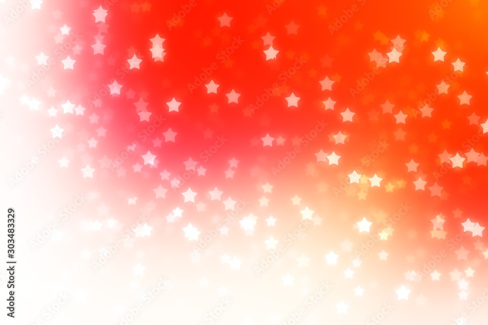 Stars background bokeh christmas decoration, design event.