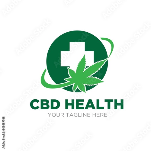 cbd health cross medicine logo designs