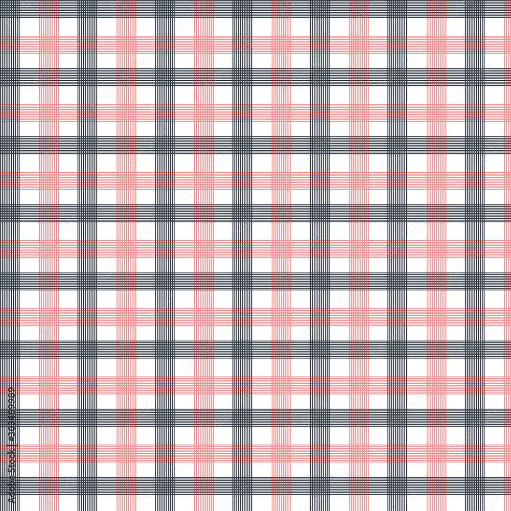 Black red check seamless pattern. Black red check seamless pattern.