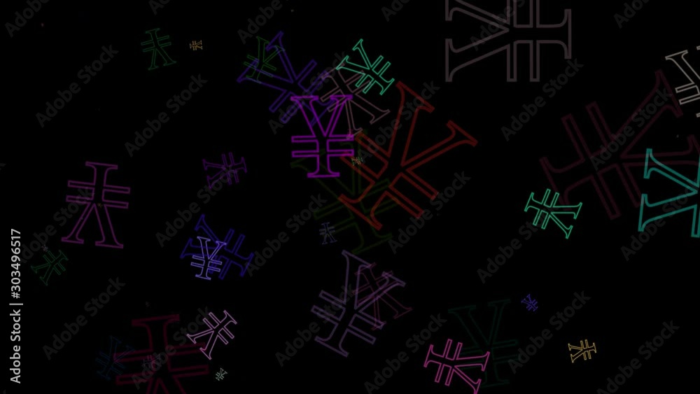 Popping Up Dollar Signs Seamless Loop Popping Up Dollar Signs Seamless Loop
