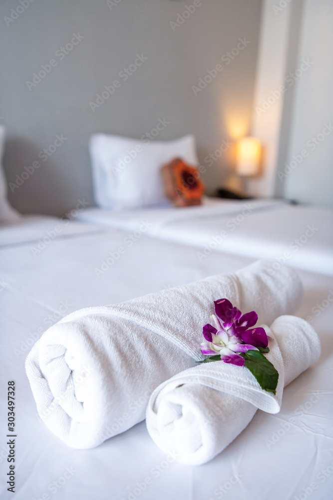 Towel decoration shop