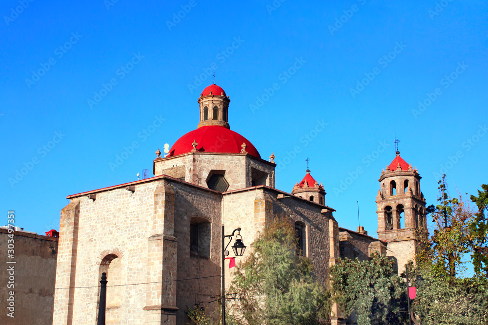 Dome of Ex Convent of Carmen House, Morelia, Mexico