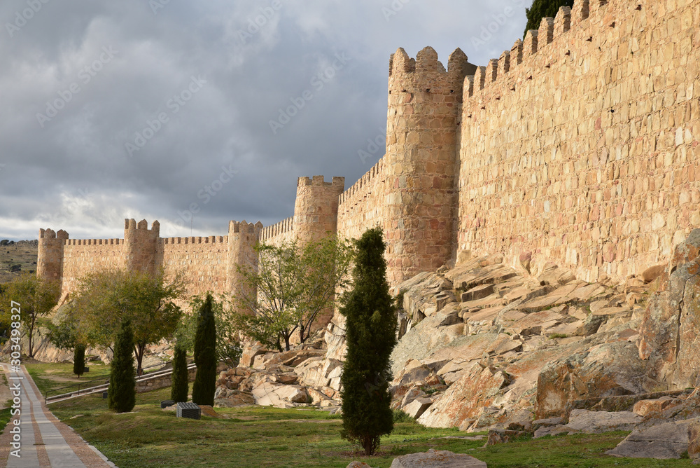 Remparts et tours d'Avila, Espagne