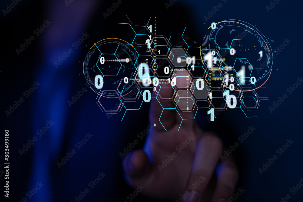 Software, web development, programming concept. Abstract Programming Software, web development, programming concept. Abstract Programming