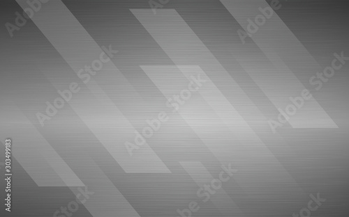 White brush metal abstract geometric background with transparency abstract layer.