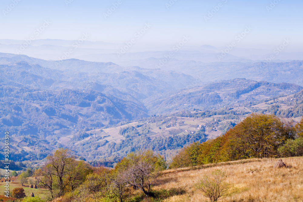 Beautiful countryside view of autumn landscape Beautiful countryside view of autumn landscape