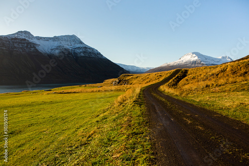 Beautiful landscape in Iceland. Nature wallpaper in iceland. © romeof