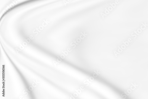 abstract smooth elegant white fabric texture background,flowing satin waves