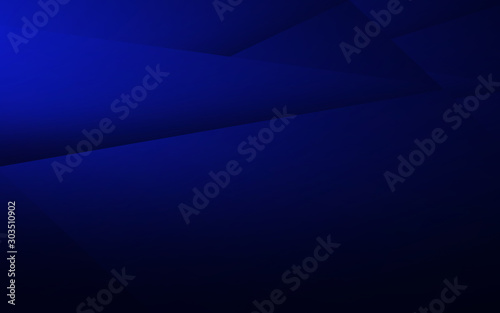 Abstract dark blue polygonal mosaic background