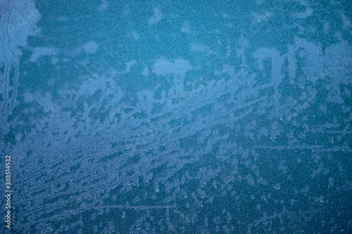Winter is the season of cold weather, frosty patterns on glass.