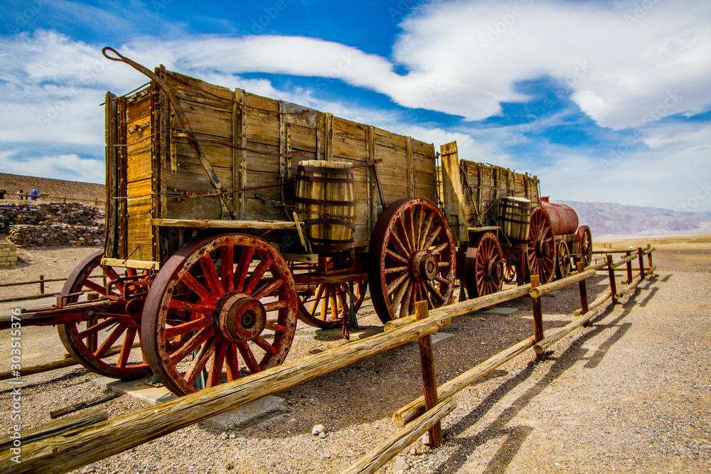 Original Borax Wagons Death Valley