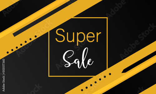 Super Sale Banner Design