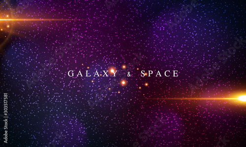 Space Background With Stars
