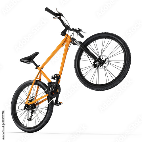 3D Rendering Mountain Bike