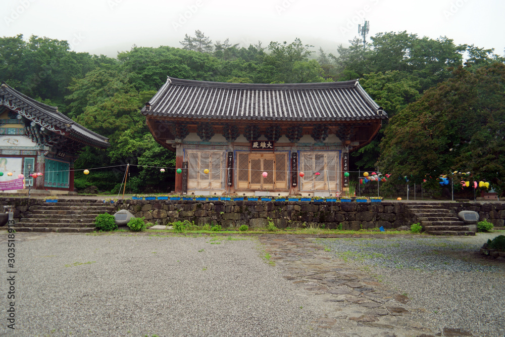Ssanggyesa Buddhist Temple of South Korea