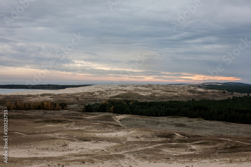 Russian Border at Curonian Spit  Lithuania