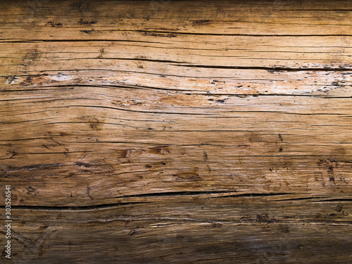 Natural processed wood, log. Wood texture, background.