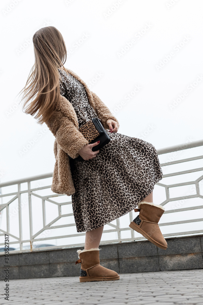 Long hair best sale uggs