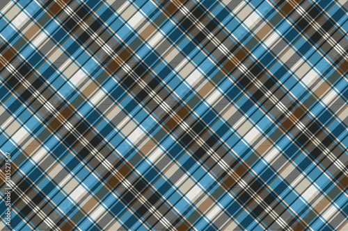 Striped check plaid seamless pattern