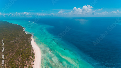 Matemwe coastline, Zanzibar