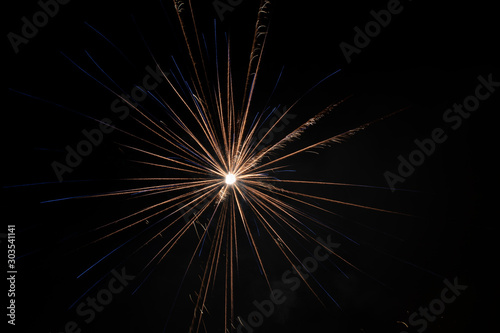 Fireworks in Edinbugh, Scotland, Bonfire Night photo