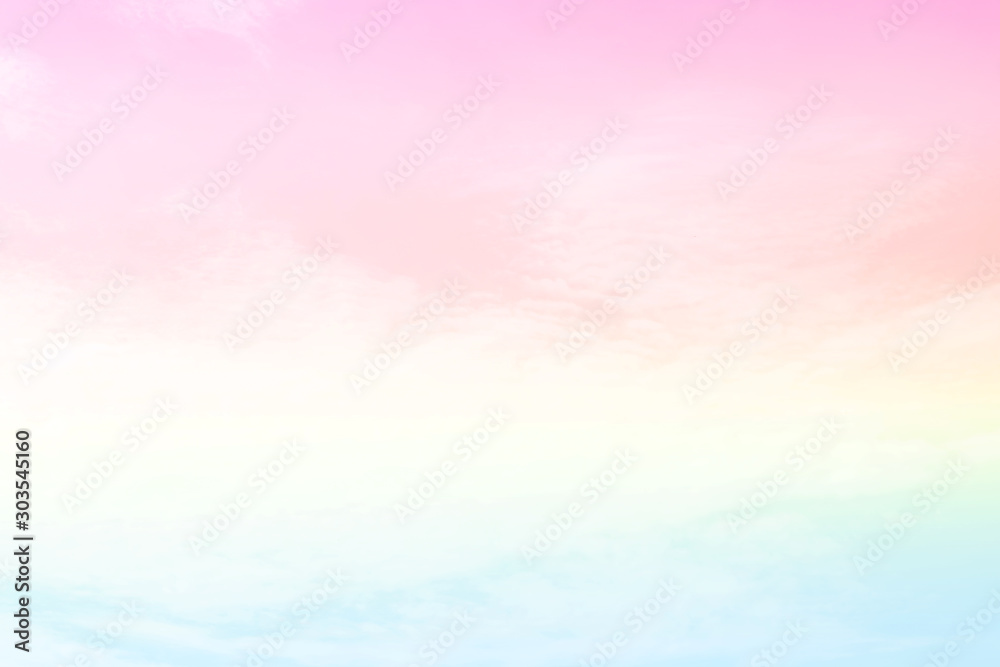 Soft Cloud sky subtle background pastel gradient color  for sky cloud nature abstract background 