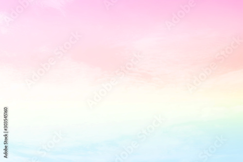 Soft Cloud sky subtle background pastel gradient color  for sky cloud nature abstract background 