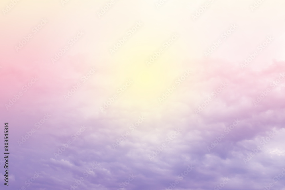 Soft Cloud sky subtle background pastel gradient color for sky cloud nature abstract background 